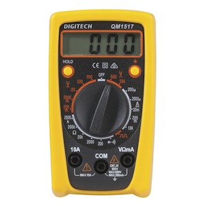 Digitech Multimeter with Data Hold