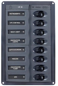 BEP 8-Way Switch Panel