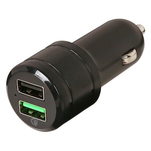 Powertech Dual USB Charger 5.4A Quick Charge