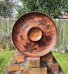 Large Platter with Bowl