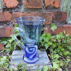 Creative art: Piwakawaka Glass Jug