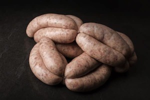 APPLE, SAGE AND ROSEMARY PORK SAUSAGES The Butchers Block and Smokehouse Wanaka