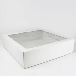 Catering: 16x16x4 Cake Box - White