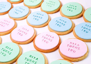 Fondant Sugar Cookies