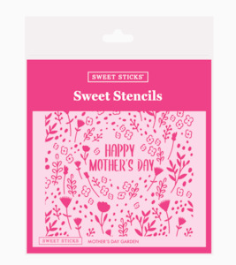 Catering: Mother’s Day Garden Stencil