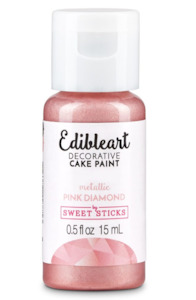 Edible Metallic Paint Pink Diamond 15ml