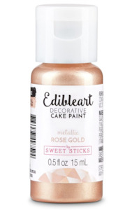 Catering: Edible Metallic Paint Rose Gold 15ml