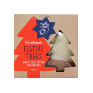 Molly Woppy Gingerbread Festive Tree Cookies 145g