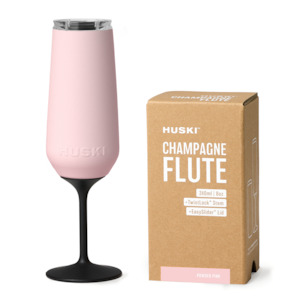 Grocery wholesaling: Huski Champagne Flute - Powder Pink