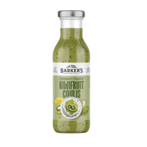 Grocery wholesaling: Barkers - Kiwifruit Coulis