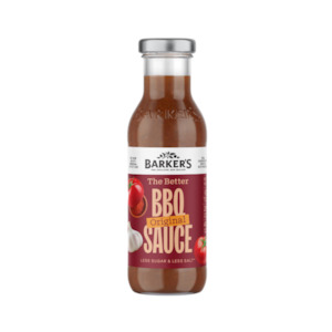 Grocery wholesaling: Barkers - Original BBQ Sauce