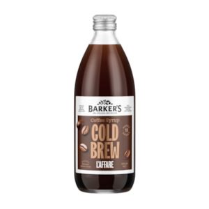 Grocery wholesaling: Barkers - Cold Brew Coffee Syrup