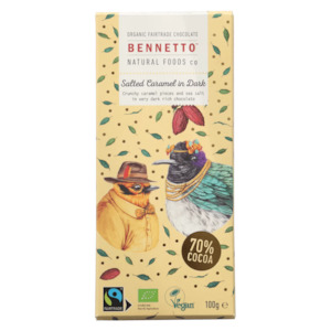 Bennetto - Salted Caramel in Dark 100g