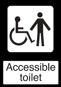 Home / ACM signs / Hygiene & Disability signs / Accessible toilet