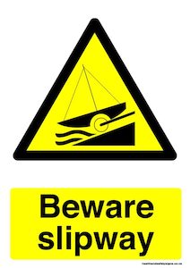 Home / ACM signs / Beware signs / Beware slipway warning sign