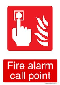 Home / ACM signs / Fire signs / Fire alarm call point