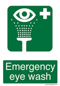 Home / ACM signs / First aid signs / Emergency eye wash