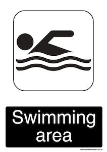 Home / ACM signs / General signs / Swimming area