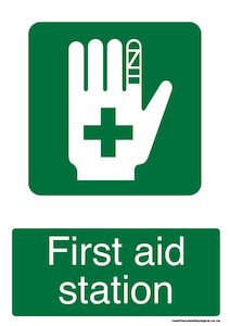 Home / ACM signs / First aid signs / First aid station