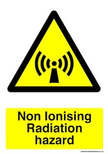 Home / ACM signs / Danger & Warning signs / Non ionising radiation hazard warning sign