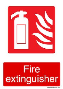 Home / ACM signs / Fire signs / Fire extinguisher