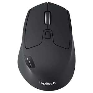 Logitech M720 Triathlon Multi-Device Wireless Mouse with Hyper-Fast Scrolling