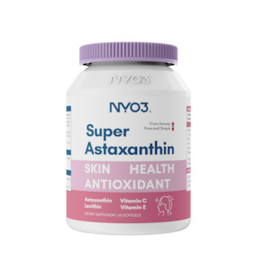 NYO3 Super Astaxanthin 60 Softgels