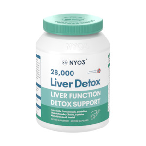 NYO3 Liver Detox 700mg 60 Vege Capsules