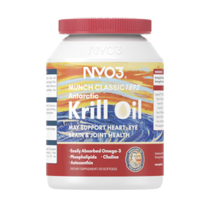 NYO3 Munch classic 1892 Antarctic krill oil 30's