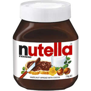 Butter & Spreads: Nutella Hazelnut Spread 750g