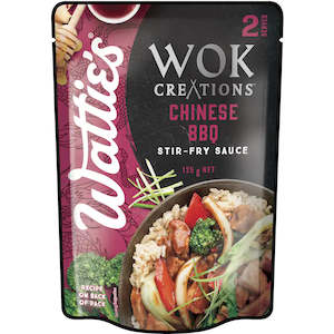 Watties Wok Creations Stir-fry Sauce Chinese Bbq 125g