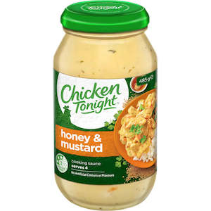 Chicken Tonight Meal Base Golden Honey Mustard 485g