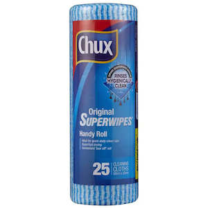 Chux Superwipes Cleaning Cloth On A Roll 25pack