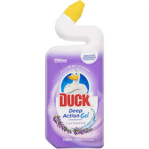 Duck Deep Action Toilet Cleaner Lavender Gel 750mL