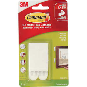 Household: 3m Command Hooks & Hangers Medium Interlocking Strips