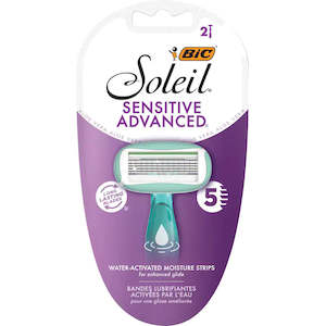 Health Body: Bic Soleil Sensitive Shavers Advanced 2pack