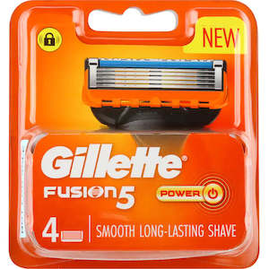 Health Body: Gillette Fusion Power 5 Razor Blades Refill 4pack