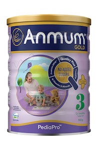 Anmum Gold PediaPro 3 Toddler Milk Powder 900g (12-36 months)