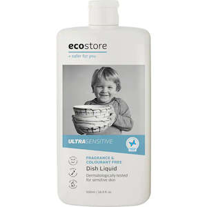 Ecostore Dishwash Liquid Fragrance Free 500ml