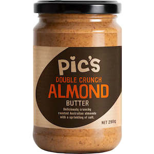 Pics Really Good Almond Butter Double Crunch 290g