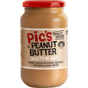 Butter Spreads: Pics Really Good Peanut Butter Smooth Unsalted 380g