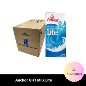 Anchor Lite Milk UHT 1L X 12 Pack