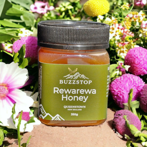 Buzzstop Rewarewa Honey 350g