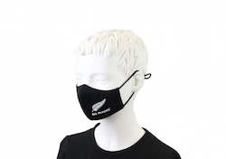 Clothing: Adults Antibacterial Face Mask - All Blacks