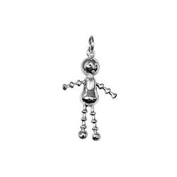 Clothing: Mary Lou Doll Charm (available in silver or gold)