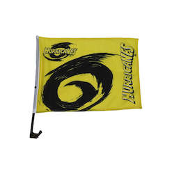 Hurricanes Car Flag