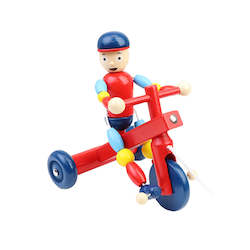 Clothing: Trikey Tom Wooden Pull Along Toy