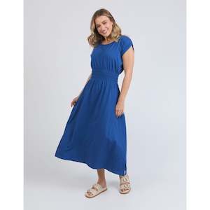 Nelle Midi Dress China blue