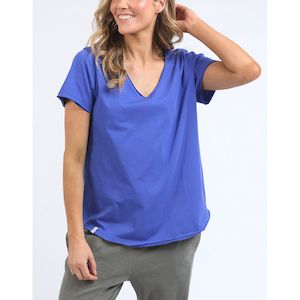 Pima vee tee royal blue