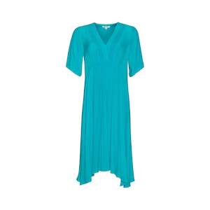 Salute dress dark aqua